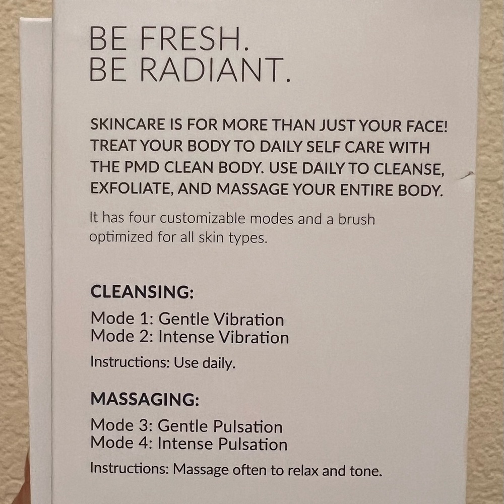 PMD beauty clean body brush smart cleansing device - Picture 7 of 9